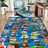 PAW Patrol Pattern Rug, Indoor/Outdoor Mat, for Picnic, Gameroom, Bedroom, Office, Living Room, Home Decor Carpet, Birthday Gift