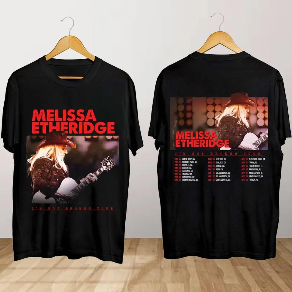 Melissa Etheridge Im Not Broken Tour T Shirt PNA_340 Unisex T-Shirt