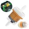 Universal Fuel Filter Set of 2 Fits Hose ID, Proof Construction, Fits Gasoline,