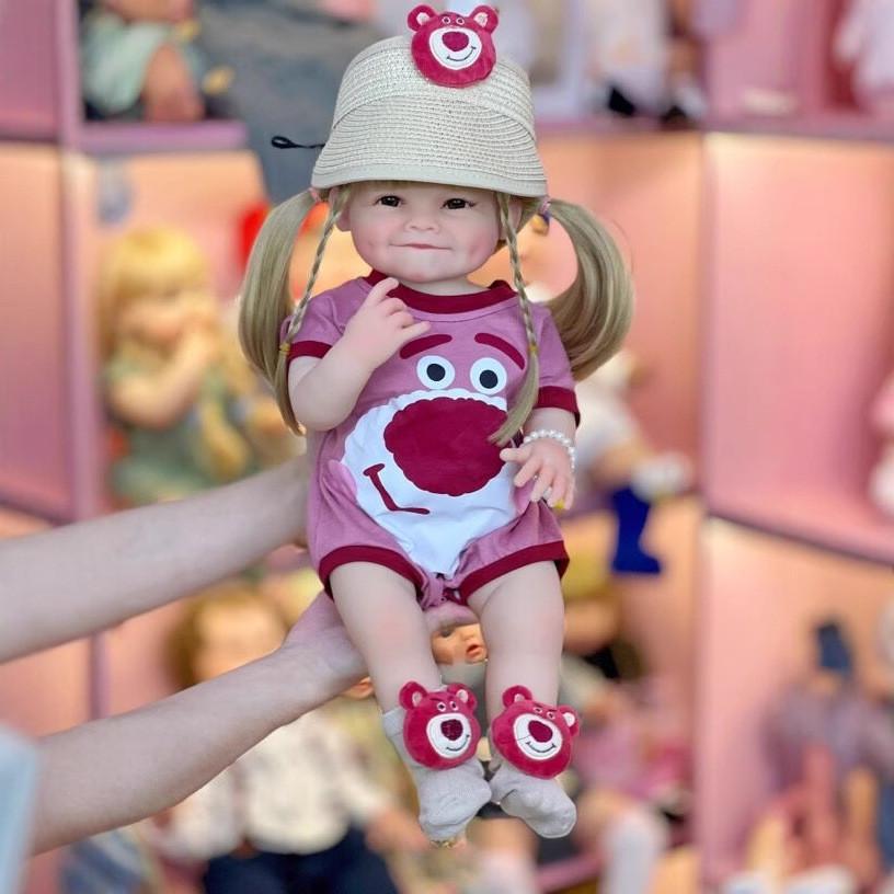 Силиконовая фигура 55 см Реалистичная кукла для коллекционеров и энтузиастов-подарков