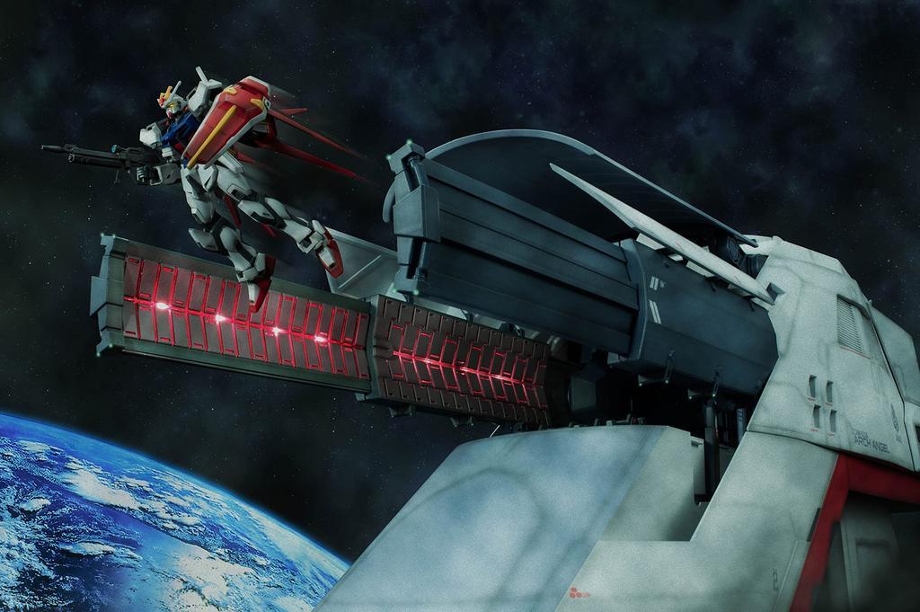 MegaHouse Реалистичная модель серии Мобильный костюм Гандам SEED Архангел Катапульта Палуба для магазина серии HG 1/144 (MegaTrea Эксклюзив)