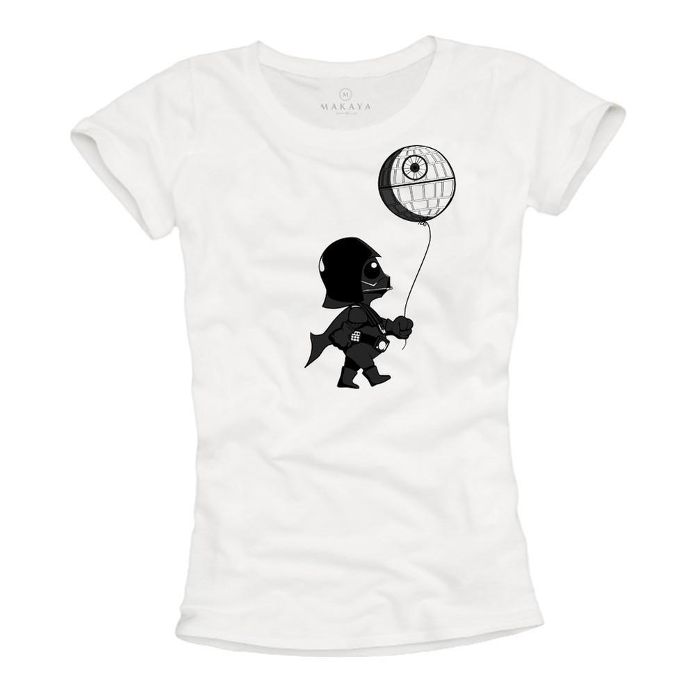 Baby Vader Ladies T Shirt Ladies Death Star Banksy Swag Funny Cool Tops Wars Unisex T-Shirt