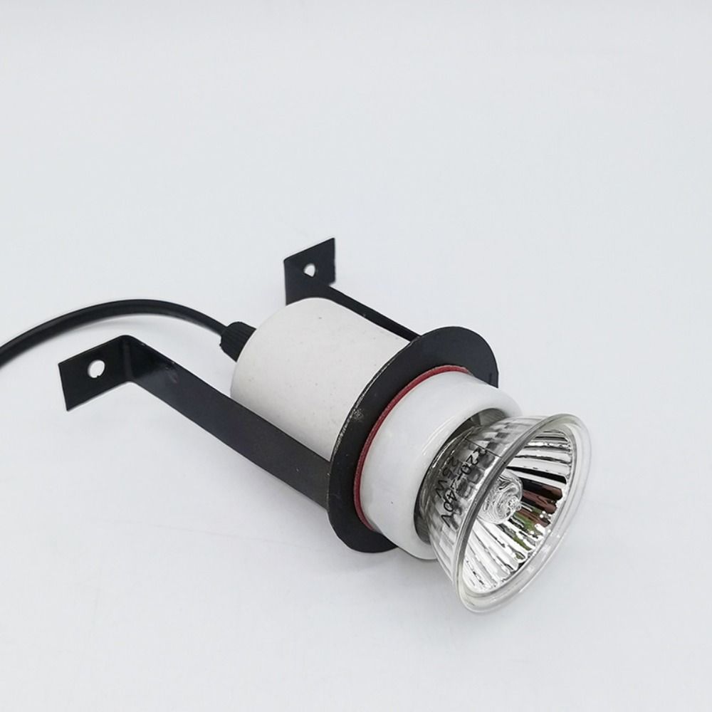 E26/E27 Reptile Ceramic Light Holder Turtle Amphibian Lamp Holder Tortoises Lizard Lighting
