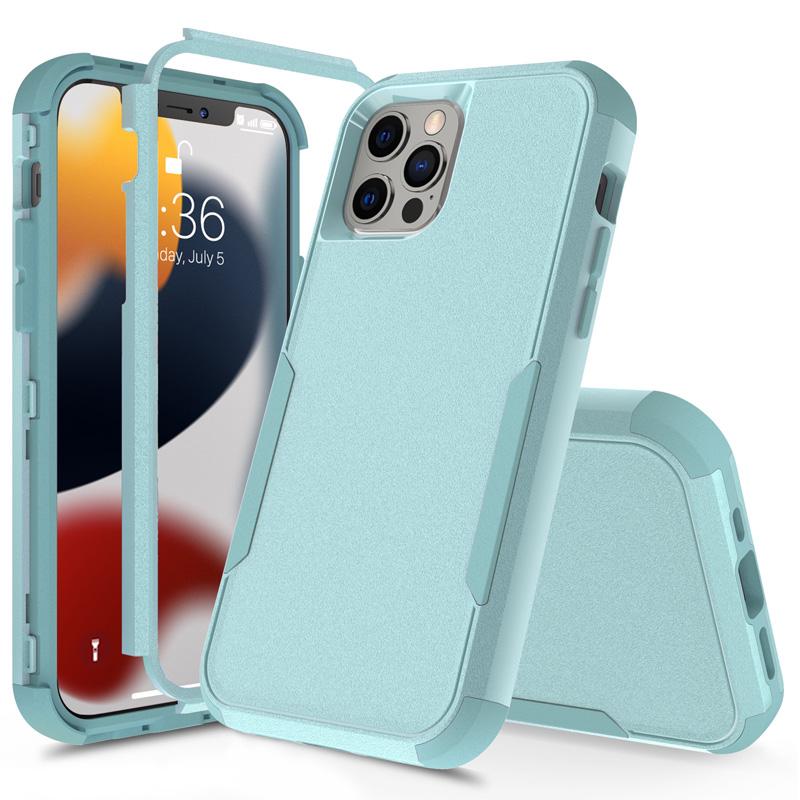 3-слойный чехол для iPhone 15, 14, 13, 12, 11 Pro Max Mini XR XS Max 8, 7 15Plus SE, 2020, роскошная броня, противоударные мягкие бамперы, твердый чехол