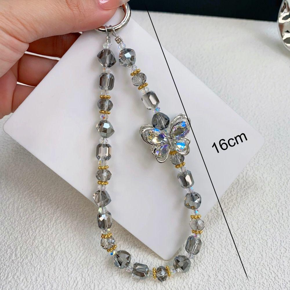 Luxury Wrist Short Hanging Rope Women Fashion Phone Lanyard Phone Case Keychain Bag Accessories