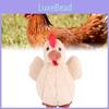 Plush Cartoon Chicken Toy Doll Room Decoration Children Festivals Gift Pp Cotton