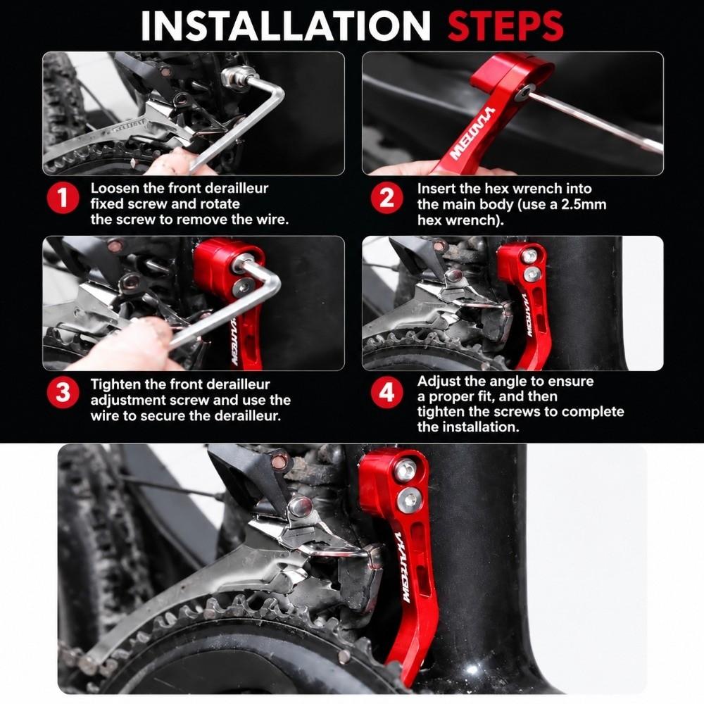 for 39T-53T Chain Drop Stabilizer with Screws Chain Drop Keeper Mountain Bicycles