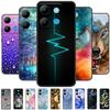 Для Infinix Smart 7 Чехол Роскошный Силиконовый ТПУ Мягкий Телефон Черный Чехол Чехлы Для Infinix Smart7 X6515 Funda Защитный Coque Capa