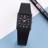 Low Noise Exam Student Square Analog Test Taker Gift College Entrance Exam Watch 27 Black B