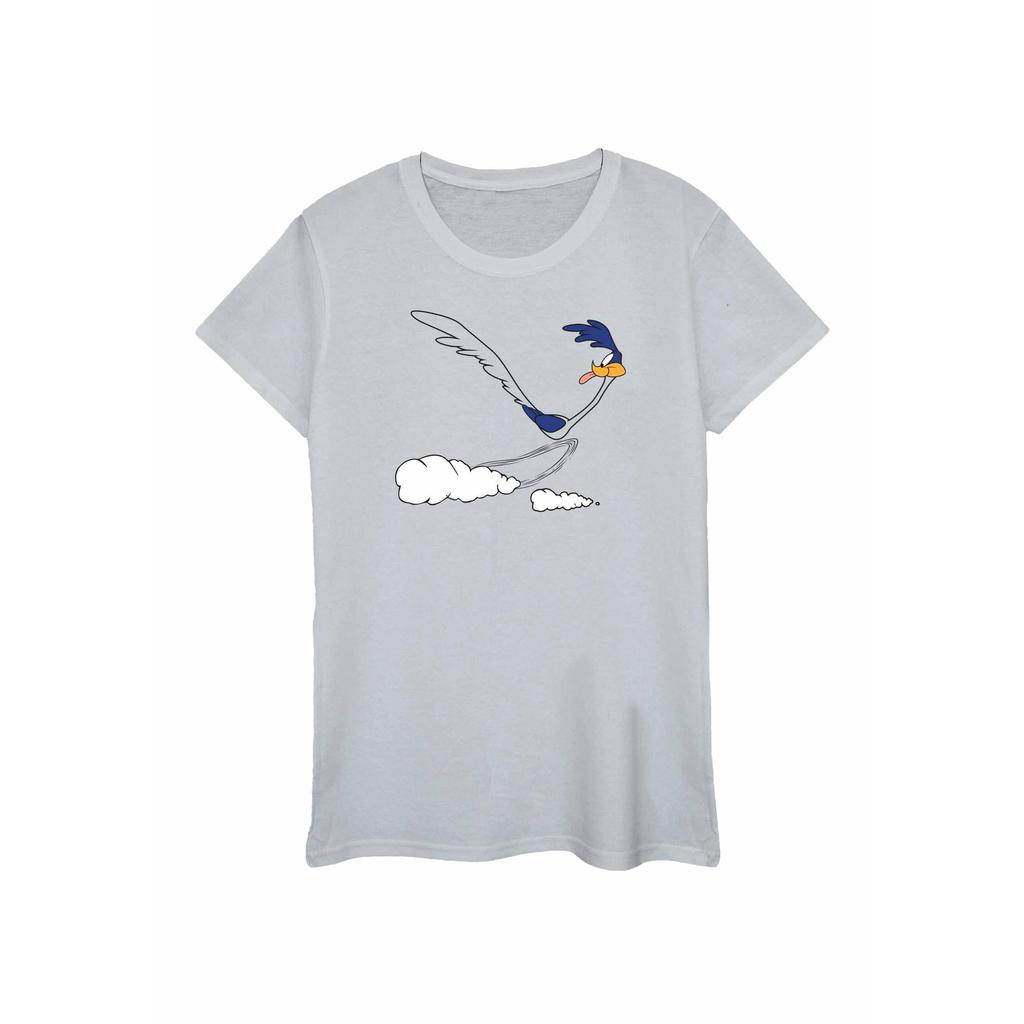 Looney Tunes Womens/Ladies Road Runner Running Cotton T-Shirt