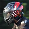 Bluetooth Hard Mic Full-Face Motorcycle Helmet Headset