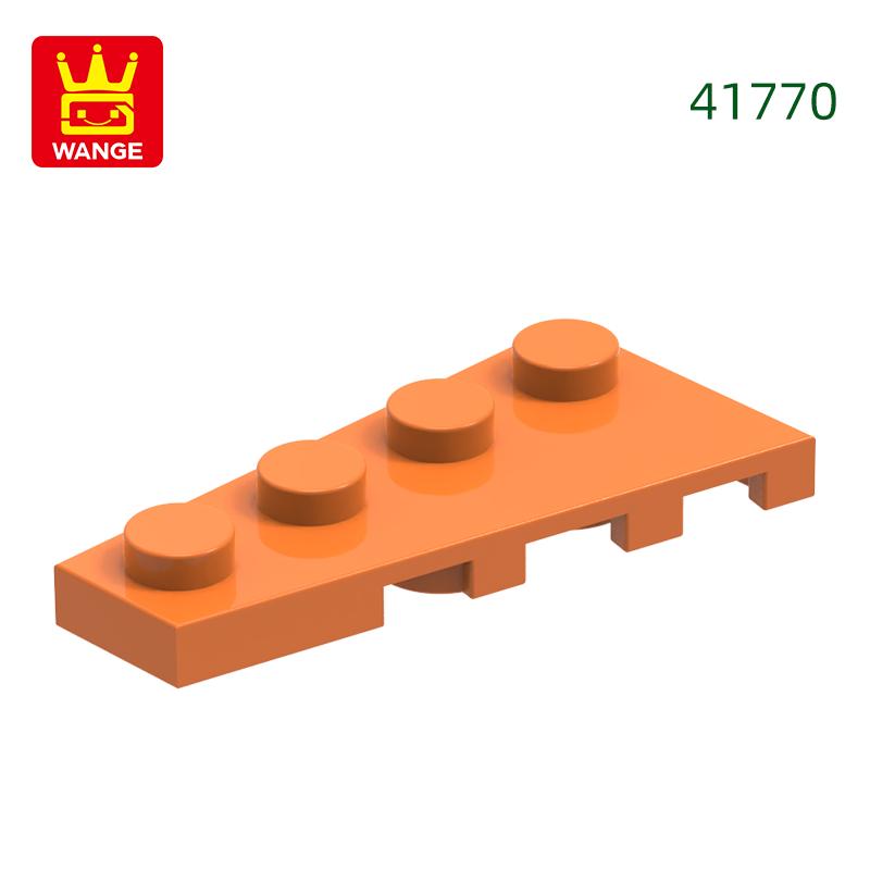 Нетоксичные 119 шт./лот 41770 2x4 Левые Клиновидные Строительные Блоки Moc Совместимые с Кирпичиками DIY Детские Игрушки Конструктор Подарочная Коробка