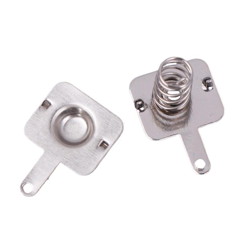 20PCS 18650 Battery Sheet Spring Connector Bipolar Positive Negative Tabs for Electronics Battery Pack Assembly DIY