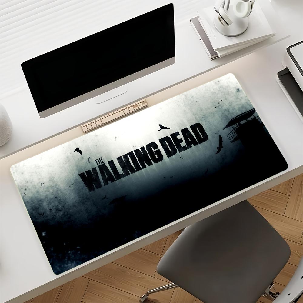 TV The WWalking DDead Mouse Pad Nonslip Rubber Computer Mat Gamer Balance Decoracion Deskmat Laptop Office Large