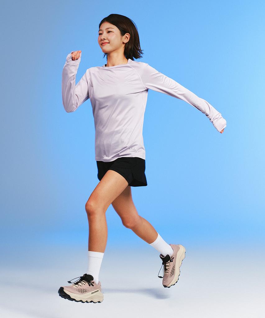 MUSINSA STANDARD SPORTS Air Grid 3.5-Inch Shorts Women (2 Colors)
