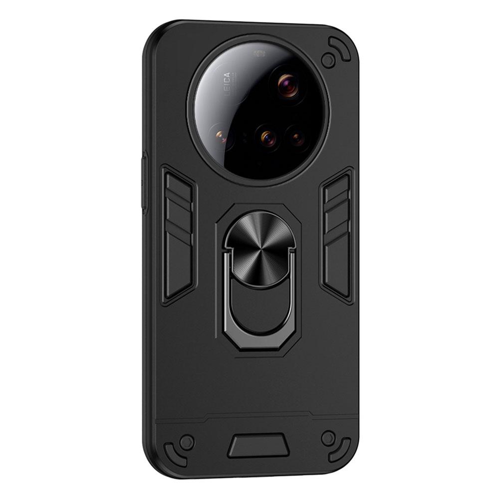 Чехол для Xiaomi 15 Ultra PC+TPU Защитный чехол для телефона с кольцом-подставкой