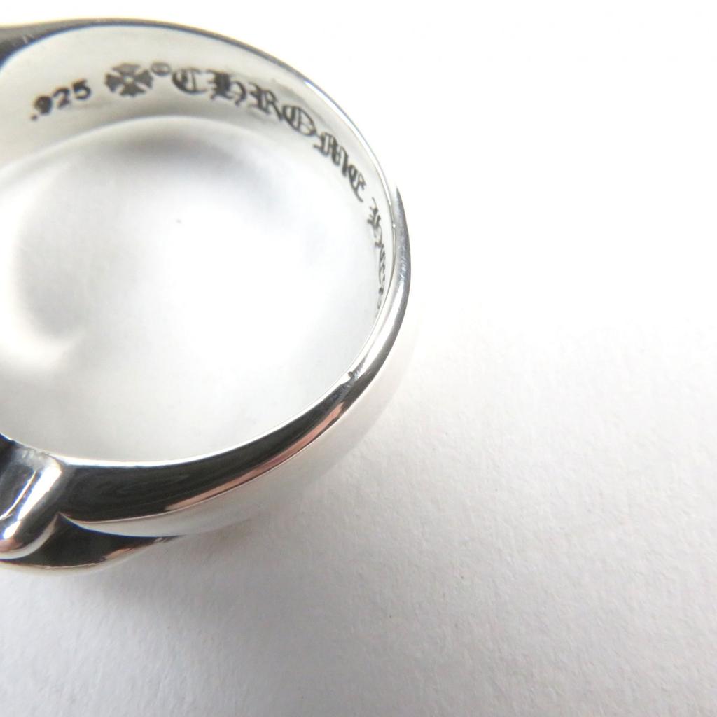 Отличное кольцо CHROME HEARTS Floral Cross Heart Ring Серебро 925 мужское б/у