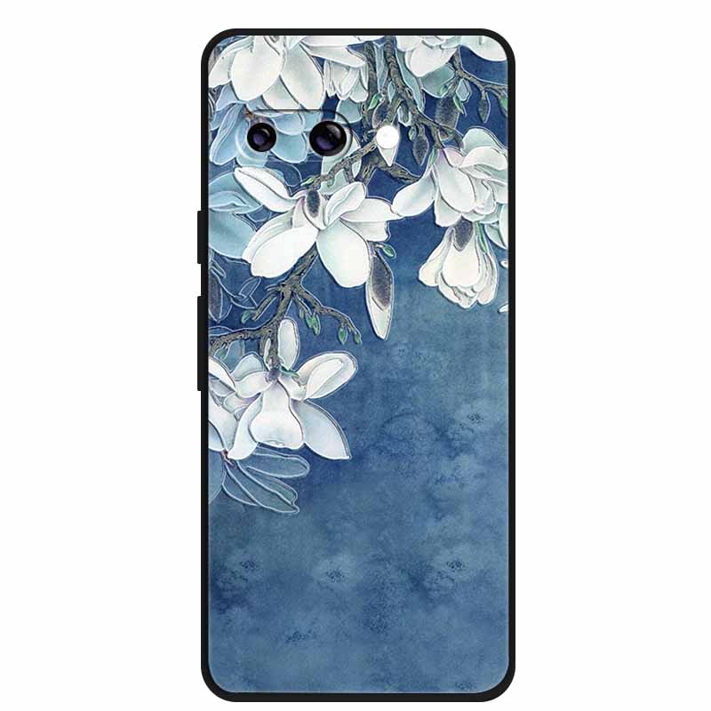 Чехол для Google Pixel 9A 5G 3D Рельефный Цветок Тиснение Мягкий Силикон Различные Цветочные Мультяшные Кошачьи Чехлы Для Google Pixel 9a ТПУ Чехлы