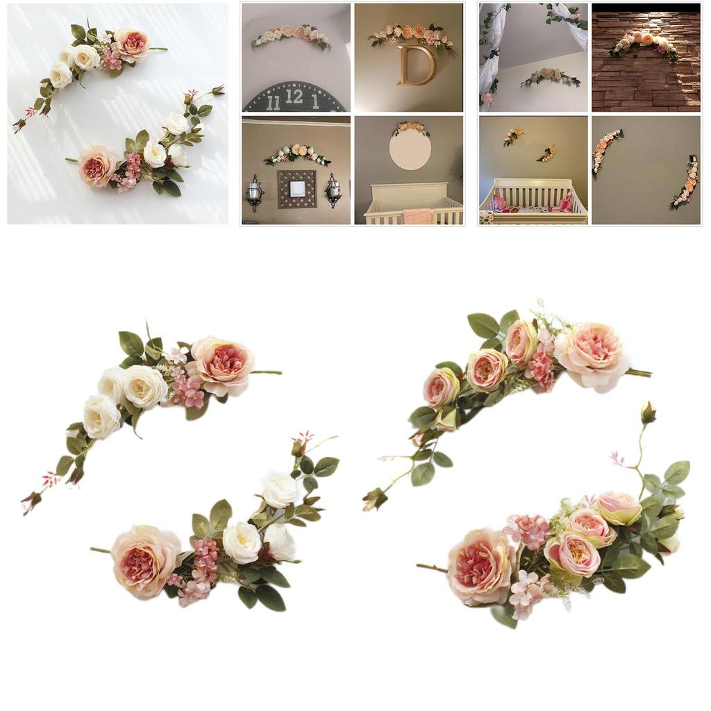 Artificial Lavender Wreath 18inch Large Purple Leaf Wreath for Festival Celebration Front Door Wall Window Party Decor