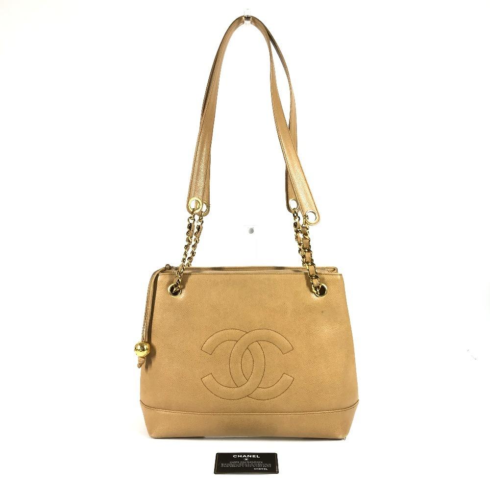 CHANEL vintage CC CC Mark Coco Ball Shoulder Bag Tote Bag Chain Bag Shoulder Bag