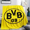 1 шт. Фланелевое одеяло с принтом BVB, Высокое качество, Для всех сезонов, Декор для дома, Тепло и уют, Идеально для рождественских подарков