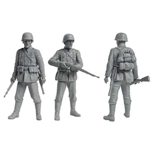 Master Box 1/35 Scale German Wehrmacht Infantry Soldier (1 Figure) 1939-1941 with Small Arms Runner, Plastic Model Kit MB35227