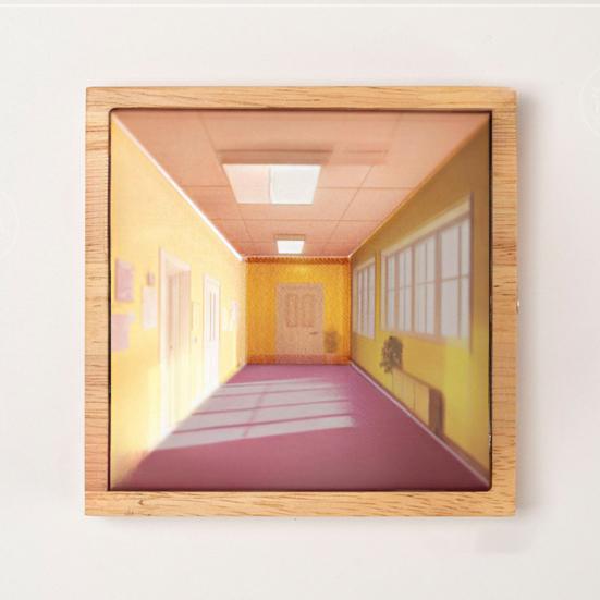 Naked Eye 3D Vision Night Light LED Illusion Atmosphere Light Классическое искусство