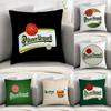 P-Pilsner-U-UrquellS Наволочка Декоративная для Дивана Домашняя Двусторонняя Печать Плюшевая Квадратная Наволочка для Подушки Декор Подушки Чехол