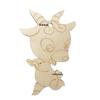 Unfinished Wood Zodiac Shape Ornaments for Festivals