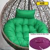 Подвесные качели S/L Наполненные или Ненаполненные Подушка-чехол на сиденье кресла-гнезда (НЕТ стула)Круглая подушка Папасан Съемная Дом Патио