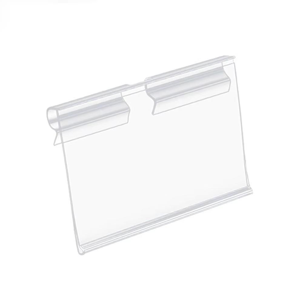 Price Tag Supermarket Label Display PVC Plastic Retail Shelf Card Slot  Mall Shop
