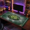 Celtic FC Theme Pattern Mouse Pad, Soccer Logo Design XXL Gaming Desk Mat Non-Slip Computer Mouse Pad