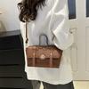 Весенняя новая стильная модная простая сумка для поездок на работу модная сумка через плечо через плечо женская простая ретро-сумка для женщин