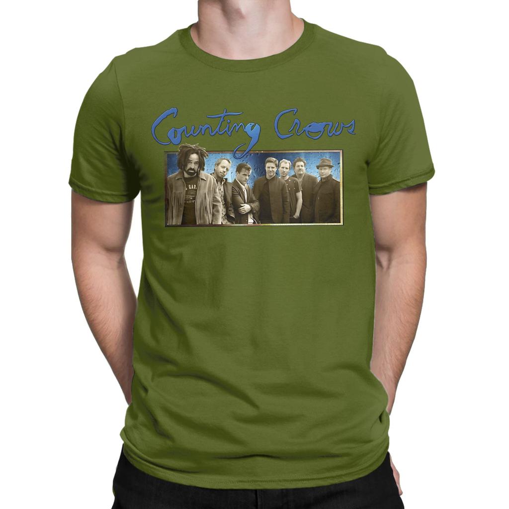Counting Crows Classic Novelty 100 Cotton Tshirt Counting Crows Tees Tops For Unisex