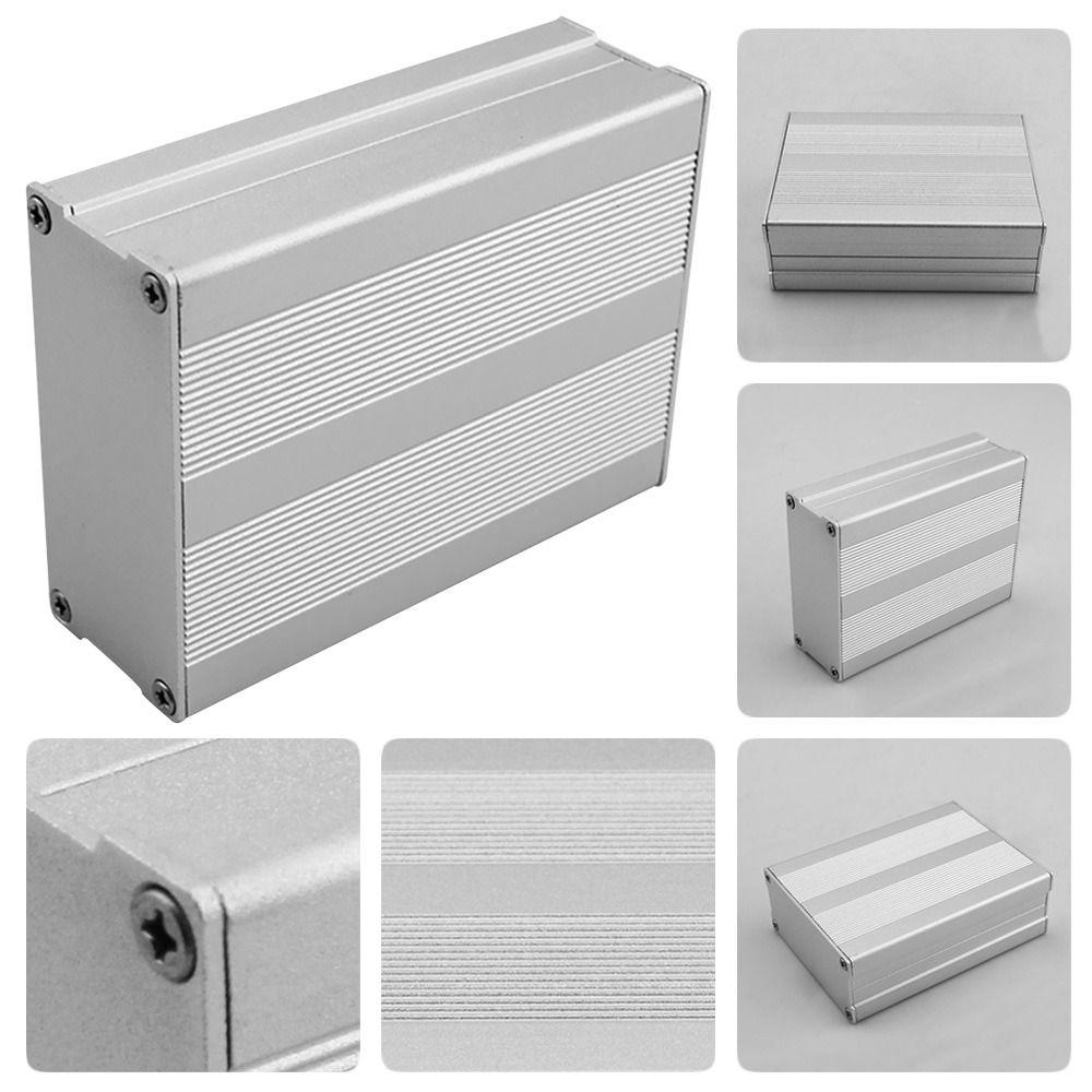 Aluminum DIY Electronic Project Box Power Transformer Case Enclosure Boxes Waterproof Cover Project