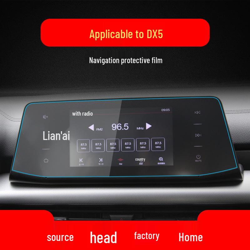 Защитная пленка для навигационного и управляющего экрана Southeast DX3/DX5/DX7