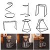 Coffee Supplies Coffee Filter Paper Rack Black Coffee Dripper Stand Home Office