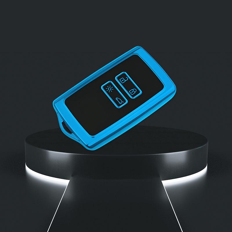 TPU Car Key Cover Case Shell Fob for Renault Captur Megane Talisman Espace Clio Zoe Koleos Scenic 4 Arkana Dacia Sandero Card