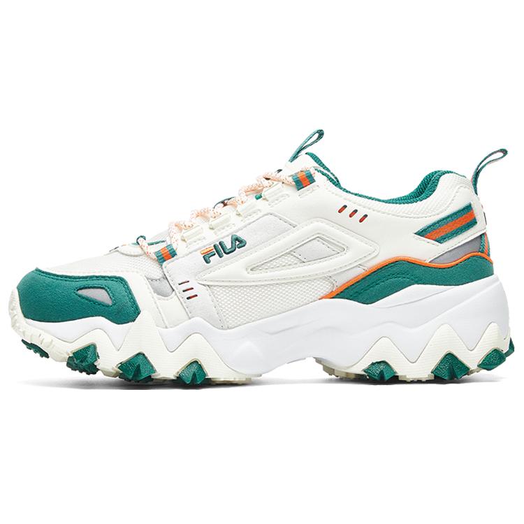 FILA Oakmont Low To Running Shoes White/Green Women's F12W011115FPT