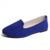 Women Flats  Colourful Suede Women Loafers Ballet Pointed Toe Flats Ladies Shoes Loafers