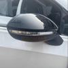 2pc Glossy Pearl Black Side Mirror Cover for VW Golf GTI MK8 VIII 8 R GTD GTE E-Golf cap     2024 replace auto