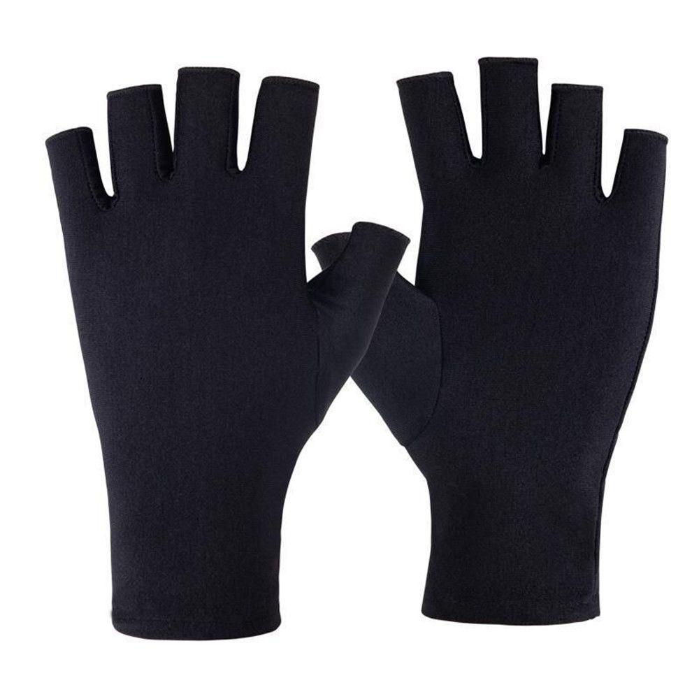 Men/Women Short Thin Sports/Driving/Biking Summer Mittens Half Finger Gloves Sun Protection