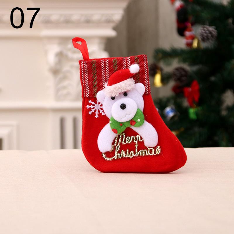 Christmas Sockings Christmas Gift Bags Decorations Christmas Holiday Gifts Christmas Tree Decorations Gift Packaging Bags