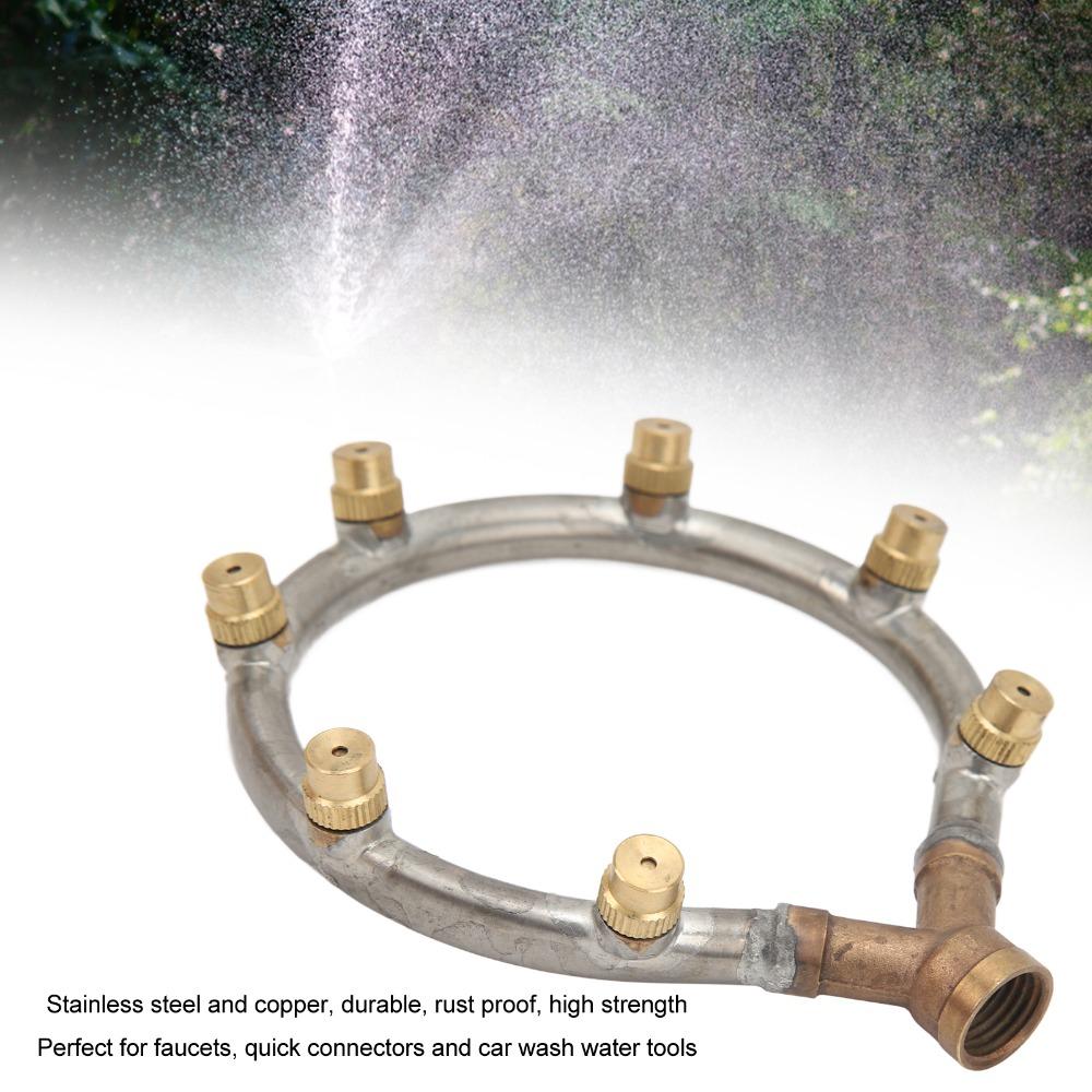 Stainless Steel, Copper Annular Nozzle Irrigation Nozzle  Garden Irrigation