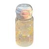 with Straw Star Water Bottle 500ML Drinking Bottle Kawaii Water Tumbler  Ice Coffee