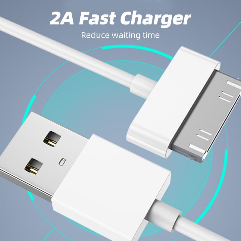 HdoorLink 30 Pin Fast Charging Cable High Quality USB Data Sync Adapter Cord Quick Charge Wire For iPhone 4/4S iPad 1/2/3/4 iPod