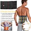 Men Waist Trainer Cincher Corset Back Support Sweat Sauna Trimmer Belt Tummy Control Body Shaper Workout Compression Belly Band Slimming Shapewear