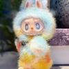 New V5.0 Labubu 5th Blind Plush Toy Keychain Bag Accessories Car Air Conditioner Decoration Trendy Figurine Gift Girls'Collectible Item