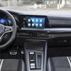 Carbon Fiber Gear Shift Panel Cover Trim Sticker For VW Golf 8 MK8 GTI