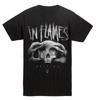 In Flames BATTLES Шведская метал-группа 100% Хлопок Футболка Мужские Футболки Топ НОВЫЙ Оригинальный и Официальный XS-3XL